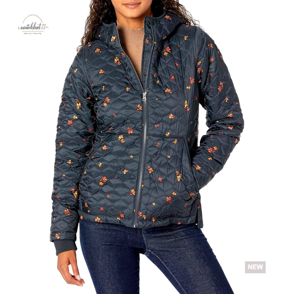 Lightweight Quilted Full-Zip Water-Resistant Sherpa-Lined Hooded Puffer Jacket